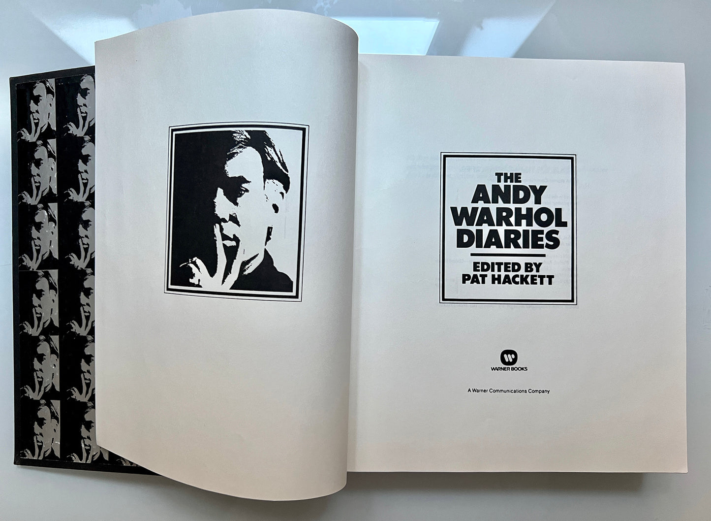 ANDY WARHOL DIARIES FIRST EDITION FIRST PRINTING