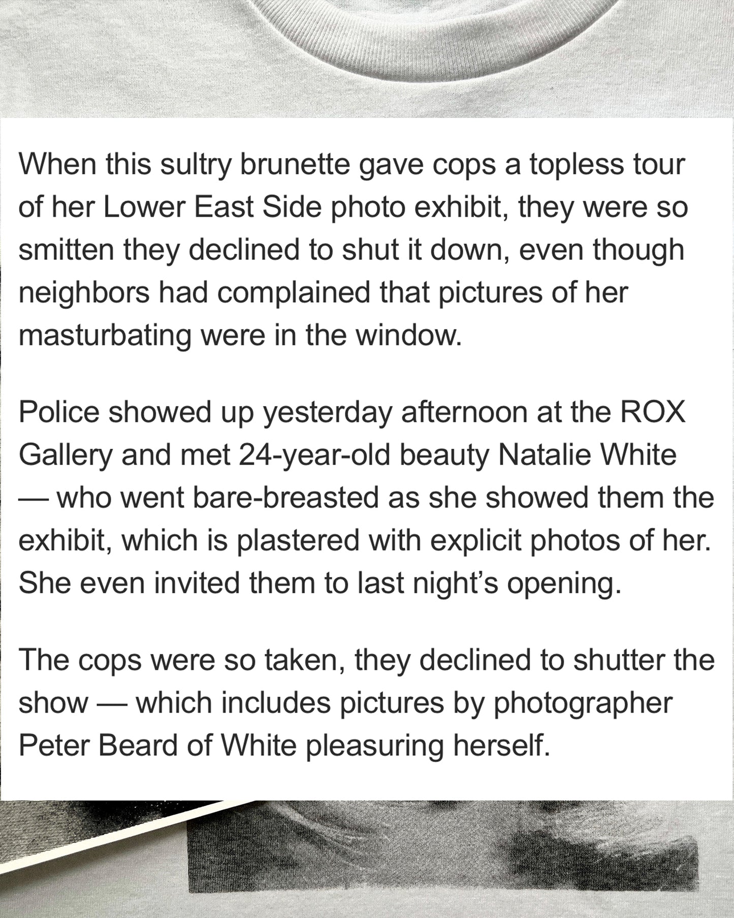 WHO SHOT NATALIE WHITE??