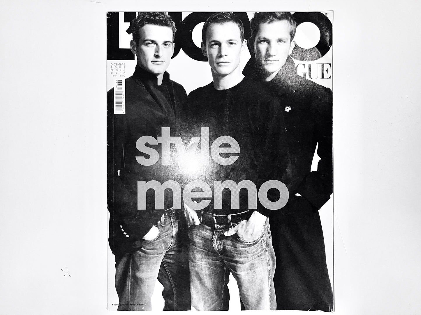 L’UOMO VOGUE 346 December 2002