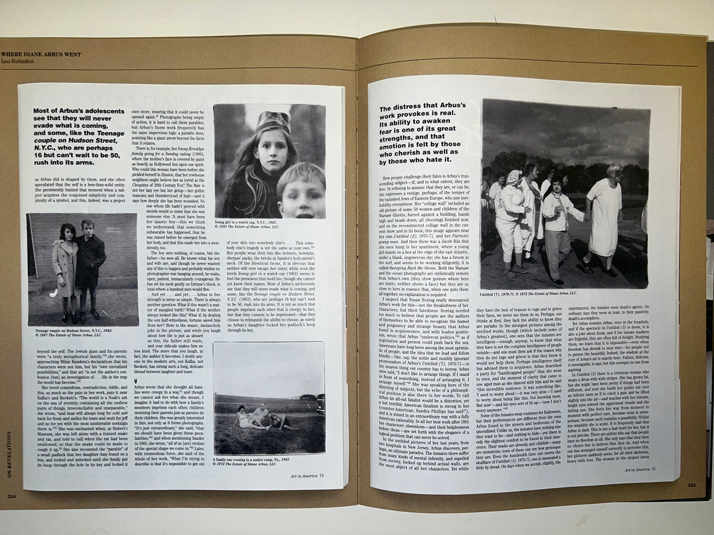 DOCUMENTS DIANE ARBUS