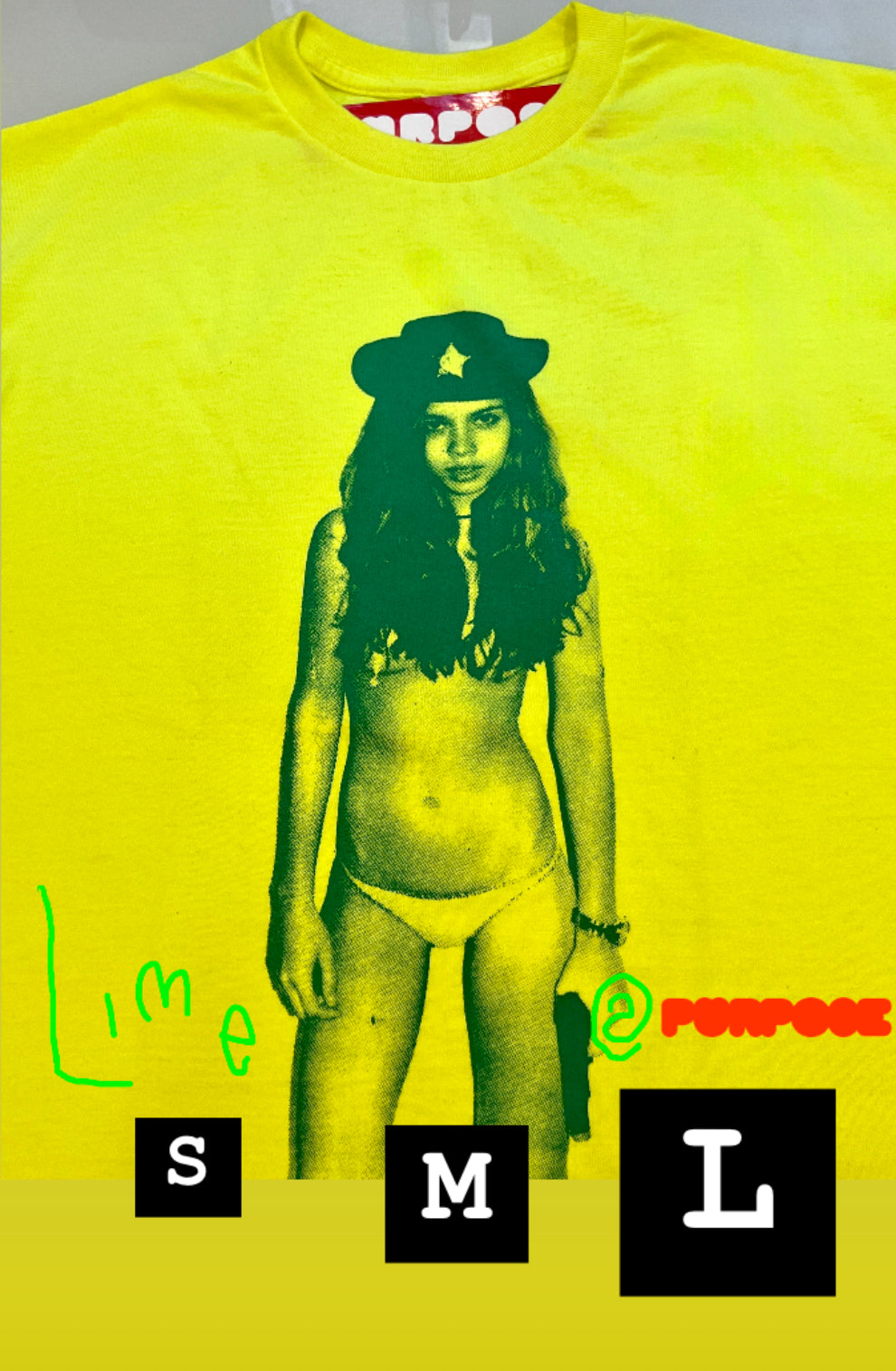 PURPOSE LIME COWGIRL