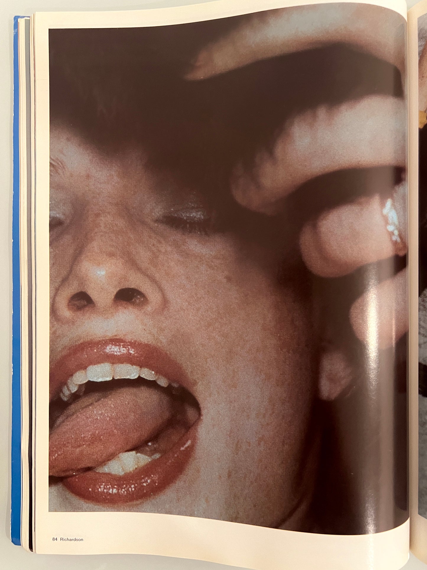 RICHARDSON MAGAZINE A2 rare issue with RICHARD PRINCE PETER SAVILLE GLEN LUCHFORD