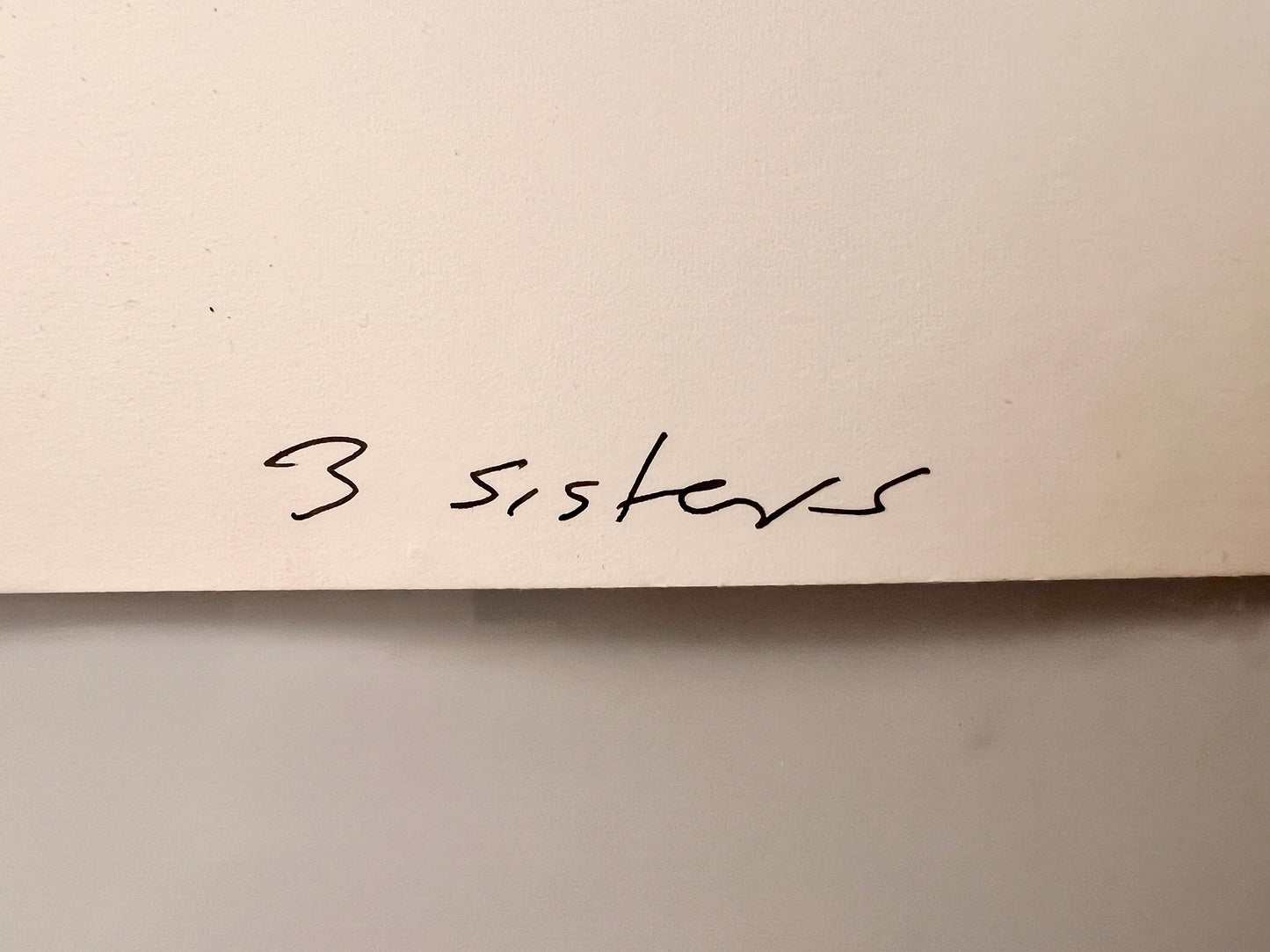 RUTH LITOFF. 3 SISTERS .SIGNED PRINT