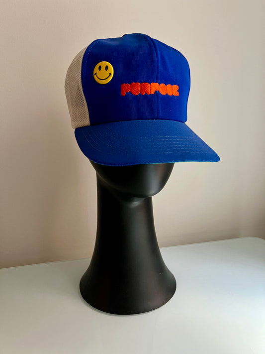 PURPOSE TOPPERS TRUCKER BLUE WHITE