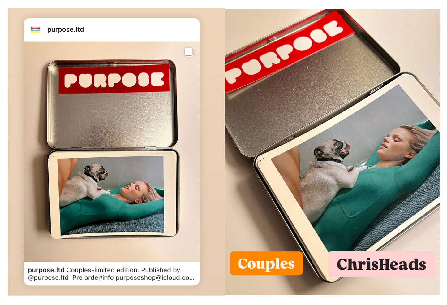 COUPLES.CHRIS HEADS.SIGNED & NUMBERED BOXED BOOK PROOFS