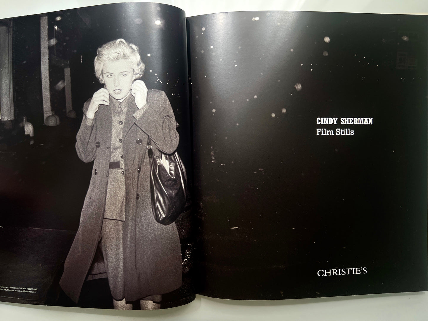CINDY SHERMAN FILM STILLS CHRISTIES