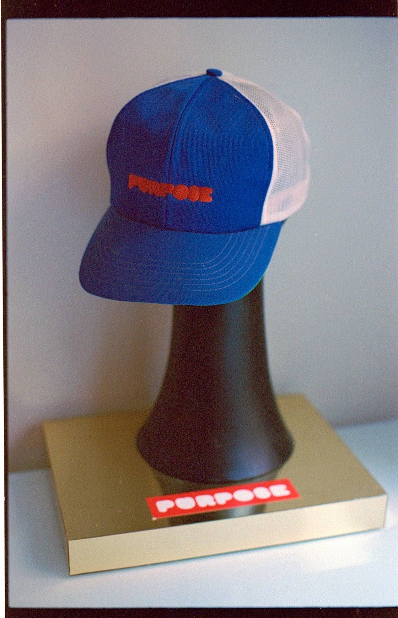 PURPOSE TOPPERS TRUCKER BLUE WHITE