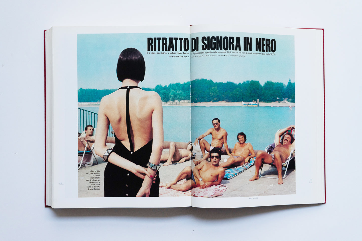 HELMUT NEWTON Pages from the glossies