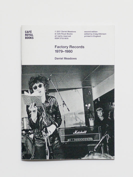 FACTORY RECORDS 1979-1980 Daniel Meadows