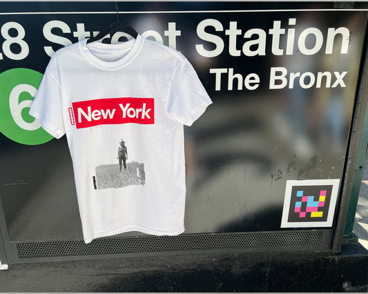 Edition of 1.NEW YORK TOURIST VS PURPOSE SPACEGIRL t shirt