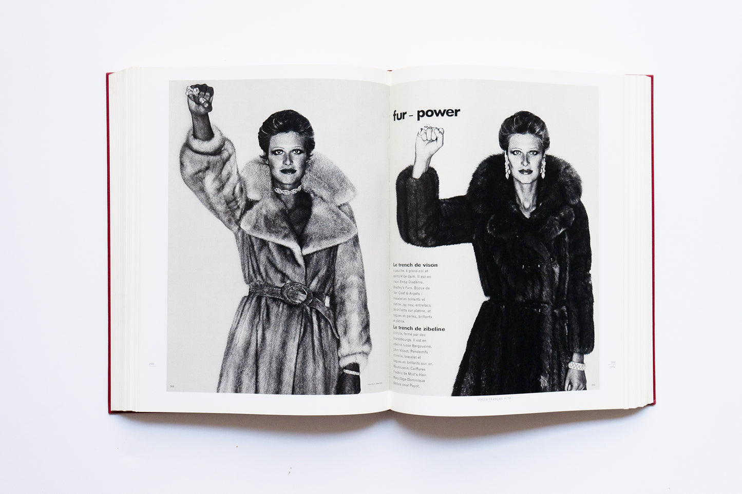 HELMUT NEWTON Pages from the glossies
