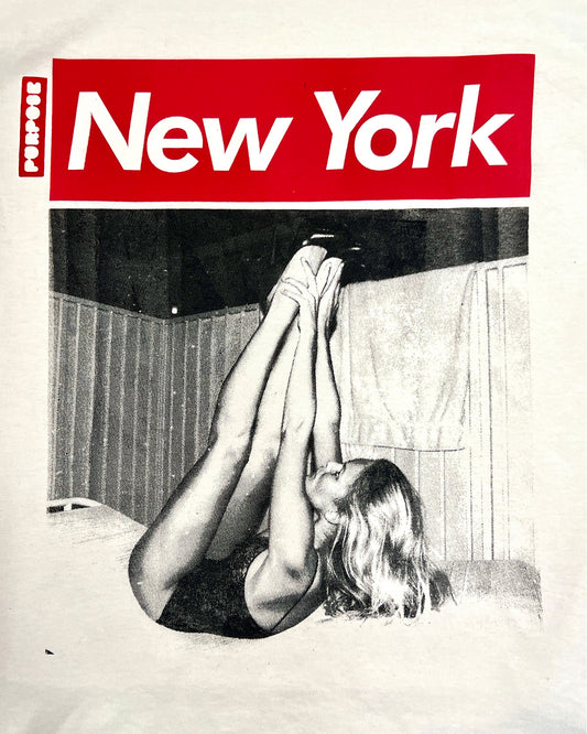 TOURIST T SHIRT REPURPOSED WITH SUNSET BLVD EDITION OF 1 SMALL