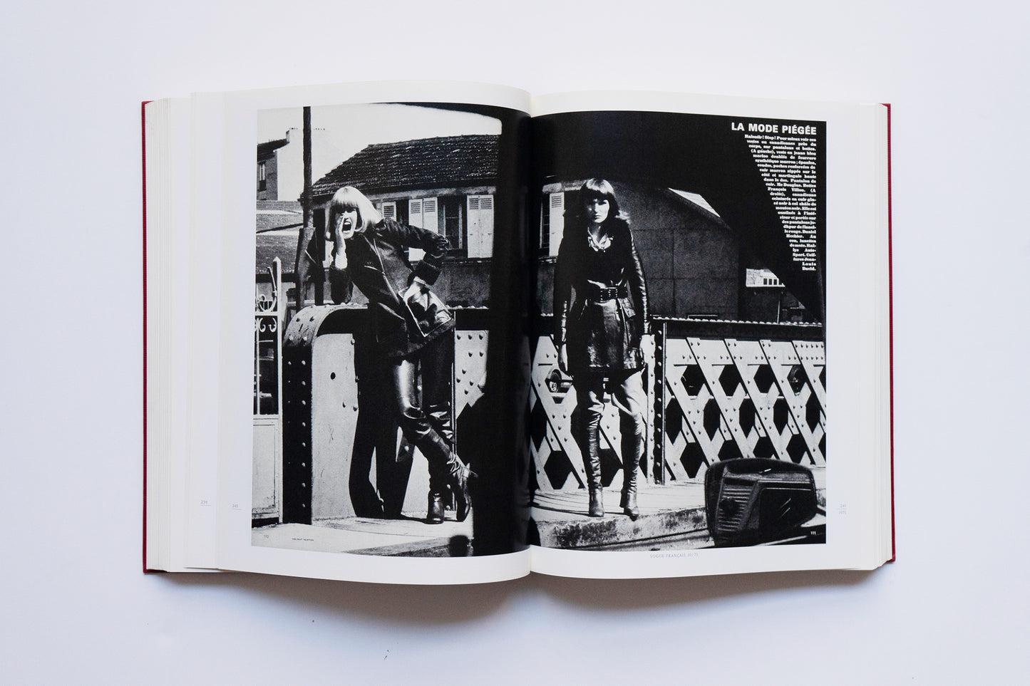 HELMUT NEWTON Pages from the glossies