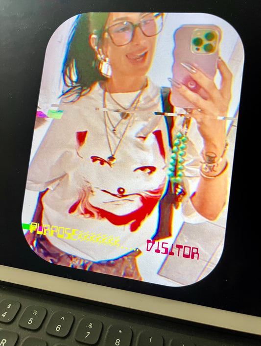 PURPOSE KITTY t shirt