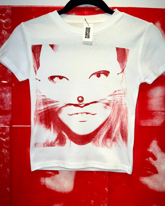 PURPOSE EDITIONS KAT.BABY CROP T