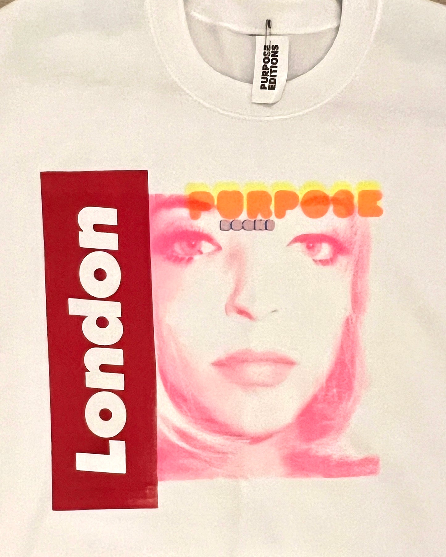 PURPOSE “GIRL” SWEAT one left