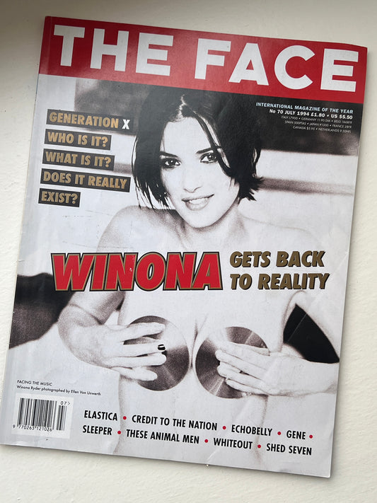 THE FACE No 70 1994 WINONA
