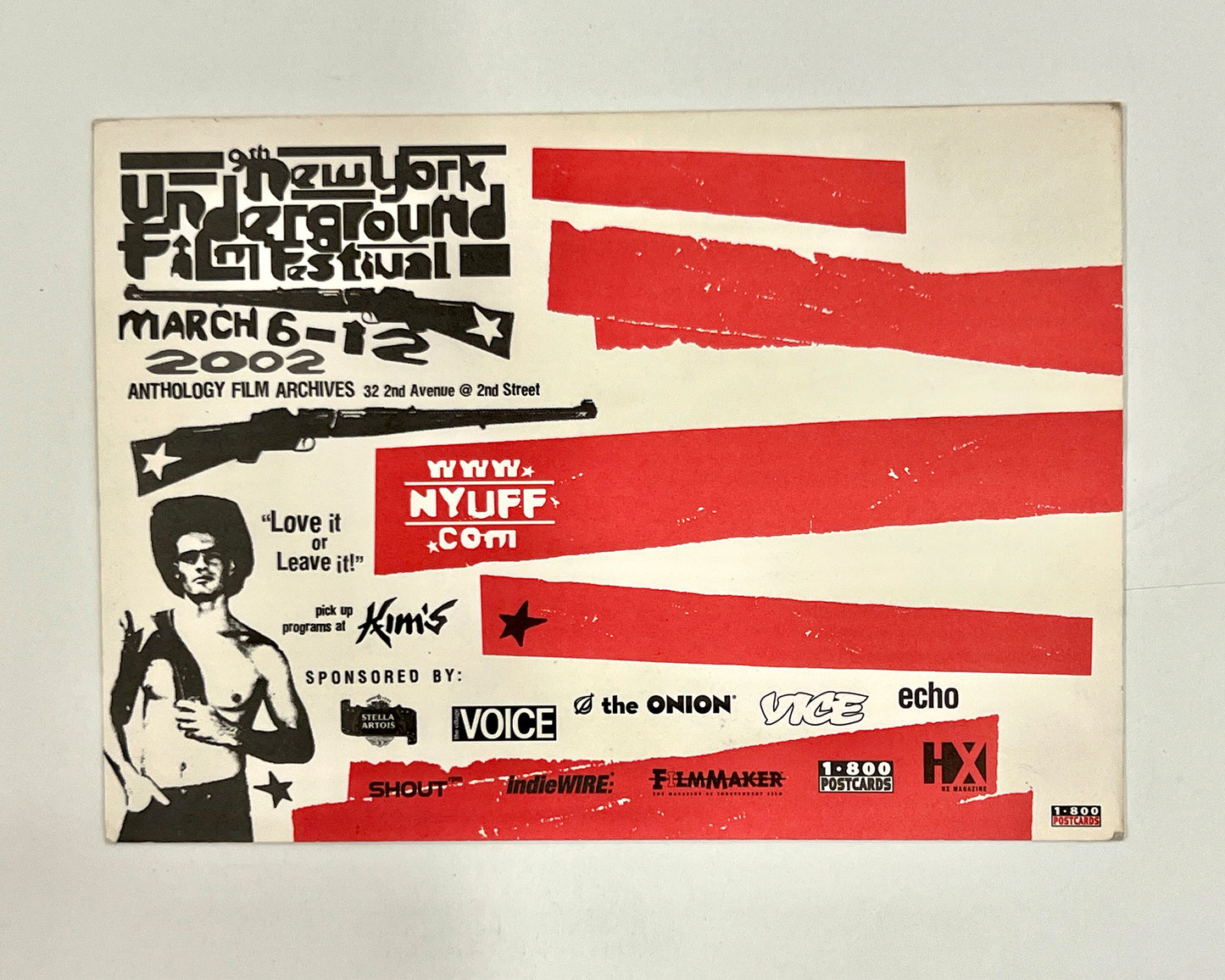 NEW YORK UNDERGROUND FILM FESTIVAL 2002