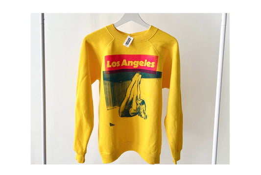 PURPOSEeditions SUNSET BOULEVARD Hanes single stitch vintage sweat 1 of 1 only