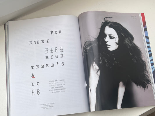 POP MAG 16 2007 LINDSAY LOHAN