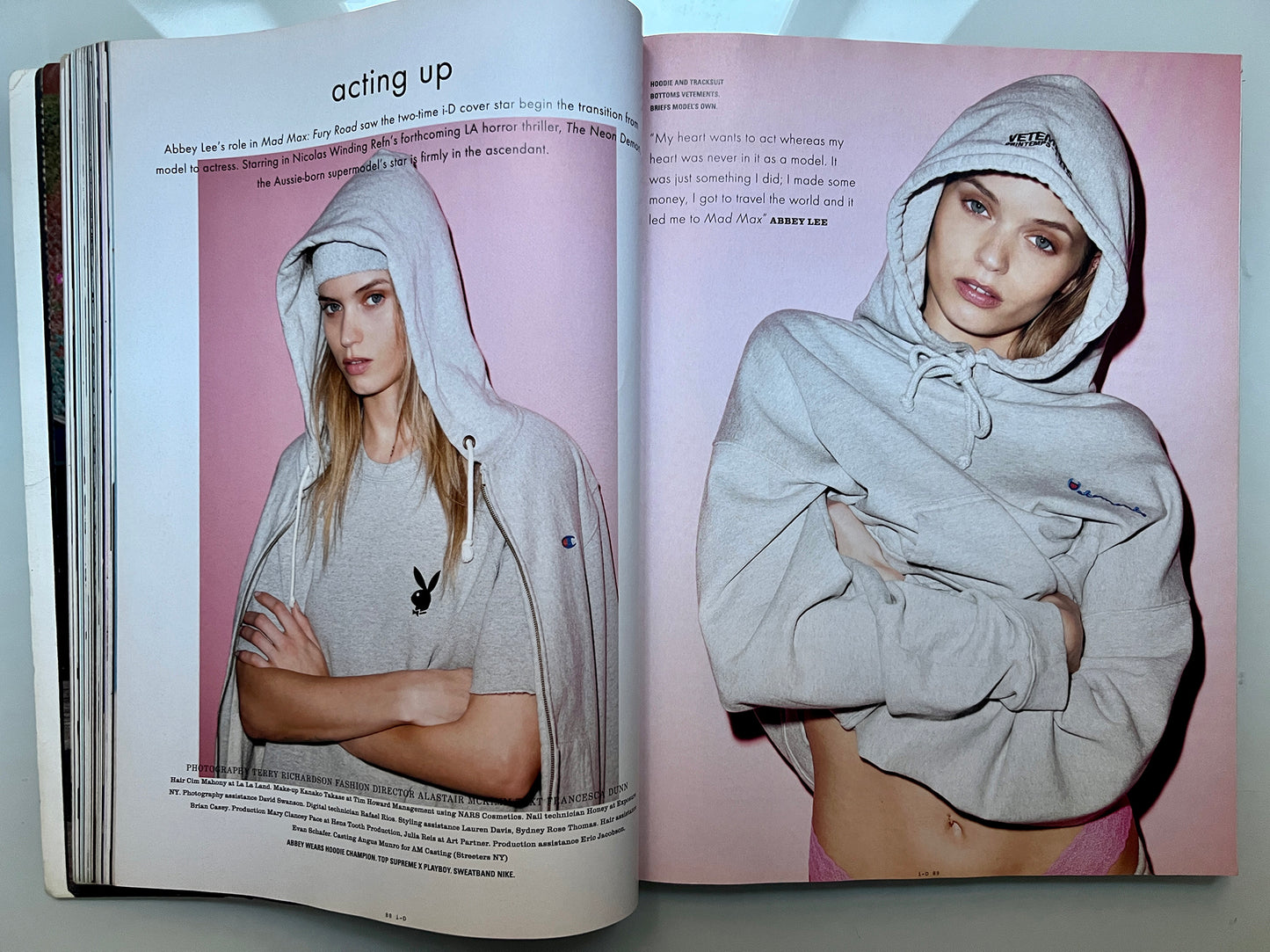 ID MAGAZINE ISSUE 342 .RISING UP